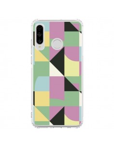 Coque Huawei P30 Lite Ink Flowers Yellow - Ninola Design