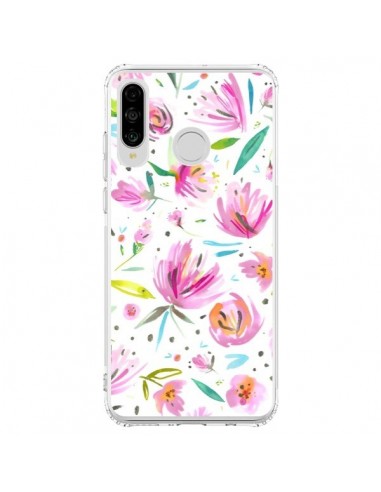 Coque Huawei P30 Lite Painterly Waterolor Texture - Ninola Design