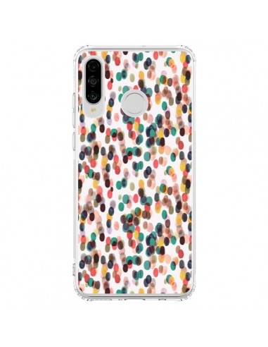 Coque Huawei P30 Lite Rainbow Lace Neon - Ninola Design