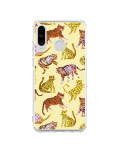 Coque Huawei P30 Lite Sweet Roses Blooms Mint Desert -...