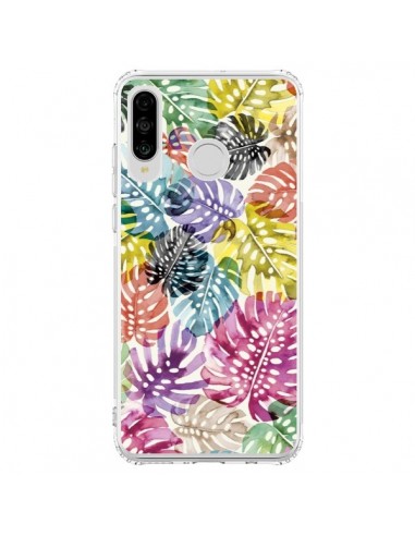 Coque Huawei P30 Lite Tigers and Leopards Yellow - Ninola Design