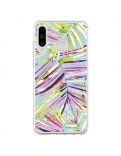 Coque Huawei P30 Lite Tropical Flowers Multicolored -...