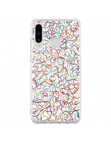 Coque Huawei P30 Lite Water Drawings White - Ninola Design