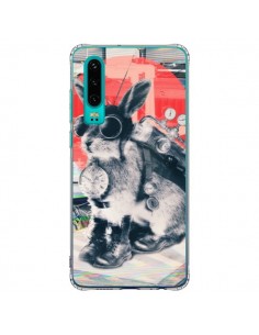 Coque Huawei P30 Lapin Time Traveller - Ali Gulec