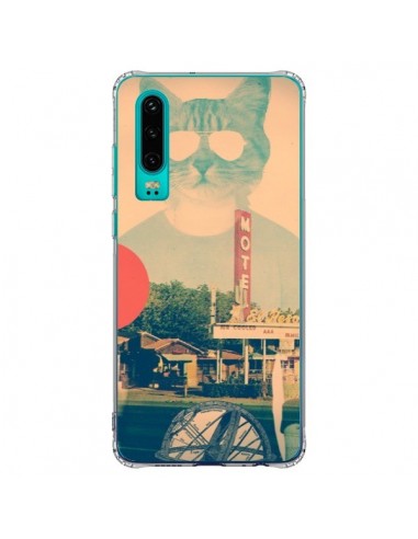 Coque Huawei P30 Chat Fashion The Cat - Ali Gulec