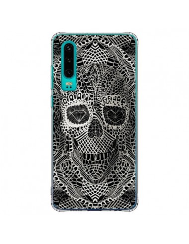 Coque Huawei P30 Skull Lace Tête de Mort - Ali Gulec