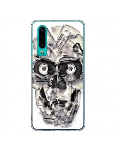 Coque Huawei P30 Tape Skull K7 Tête de Mort - Ali Gulec