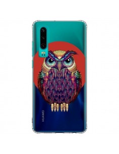 Coque Huawei P30 Chouette Hibou Owl Transparente - Ali Gulec
