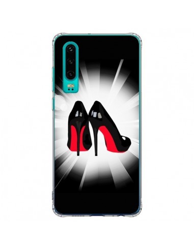 Coque Huawei P30 Chaussures Semelles Rouges Red Soles Femme - Aurelie Scour