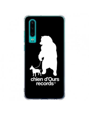 Coque Huawei P30 Chien d'Ours Records Musique - Bertrand Carriere