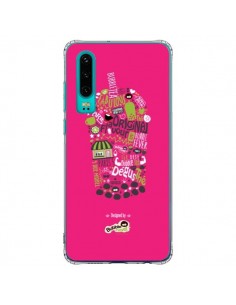 Coque Huawei P30 Bubble Fever Original Flavour Rose -...