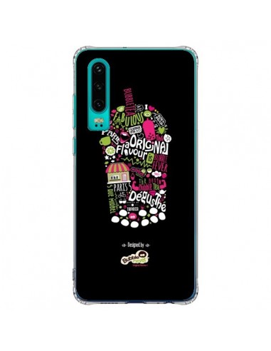 Coque Huawei P30 Bubble Fever Original Flavour Noir - Bubble Fever