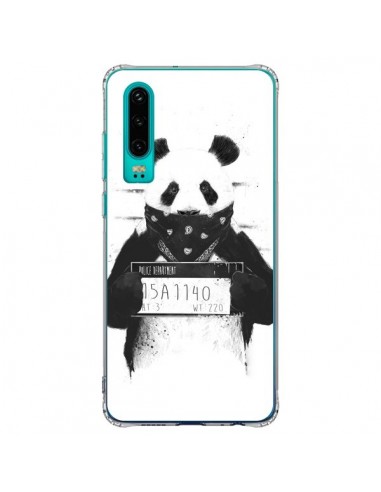 Coque Huawei P30 Bad Panda Prison - Balazs Solti