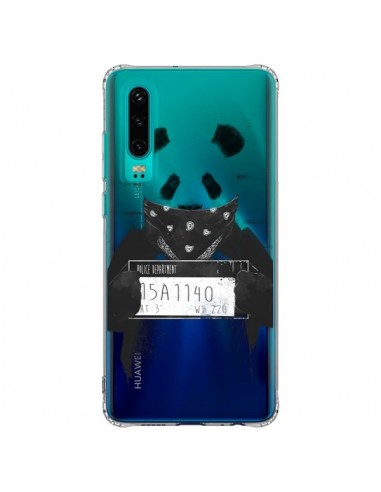 Coque Huawei P30 Bad Panda Transparente - Balazs Solti