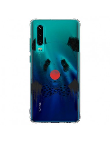 Coque Huawei P30 Clown Panda Transparente - Balazs Solti