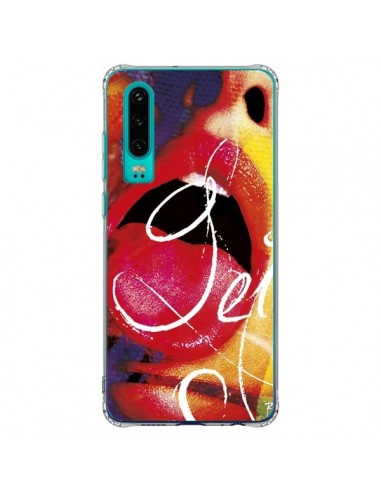 Coque Huawei P30 Get Bouche Sexy - Brozart