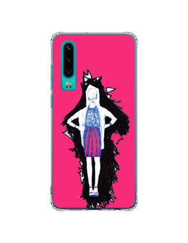 Coque Huawei P30 Lola Femme Fashion Mode Rose - Cécile