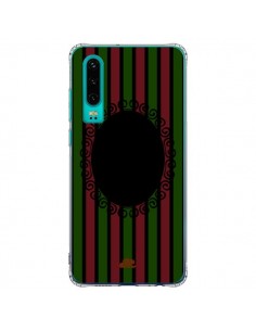 Coque Huawei P30 Camée Squelette Rose - Enilec