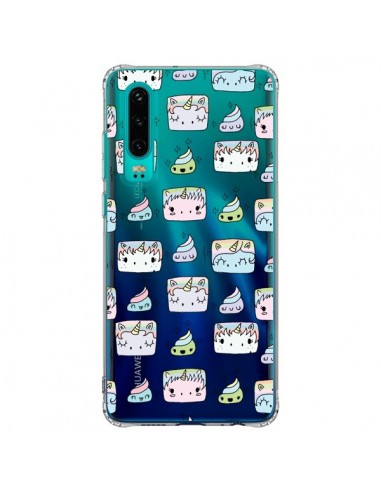 Coque Huawei P30 Licorne Unicorn Cute Swag Transparente - Claudia Ramos