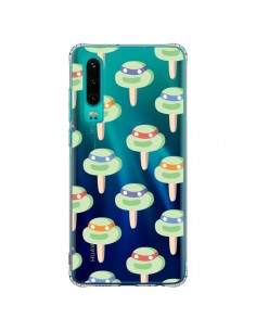Coque Huawei P30 Tortues Ninja Tortle Transparente -...