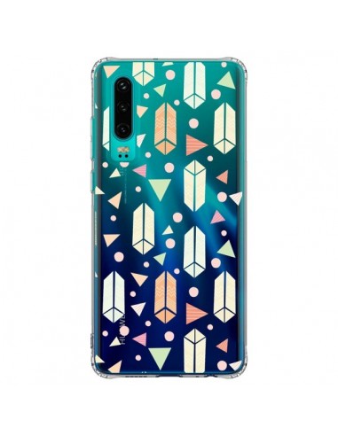 Coque Huawei P30 Arrow Fleche Azteque Transparente - Claudia Ramos