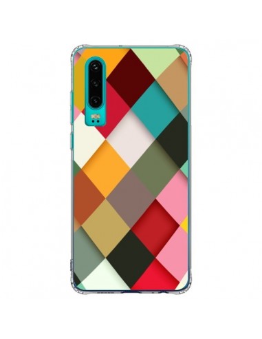 Coque Huawei P30 Colorful Mosaique - Danny Ivan