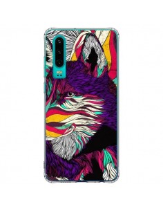 Coque Huawei P30 Color Husky Chien Loup - Danny Ivan