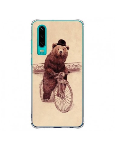 Coque Huawei P30 Ours Velo Barnabus Bear - Eric Fan