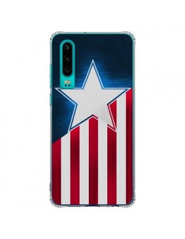 Coque Huawei P30 Captain America - Eleaxart