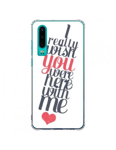 Coque Huawei P30 Here with me - Eleaxart