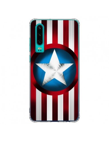 Coque Huawei P30 Captain America Great Defender - Eleaxart