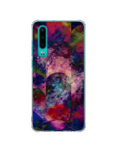 Coque Huawei P30 Abstract Galaxy Azteque - Eleaxart