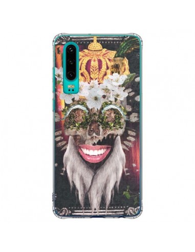 Coque Huawei P30 My Best Costume Roi King Monkey Singe Couronne - Eleaxart