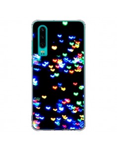 Coque Huawei P30 Heart Coeurs Muticolores -  Léa Clément