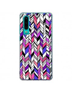 Coque Huawei P30 Graphic Azteque Rose Violet -  Léa Clément