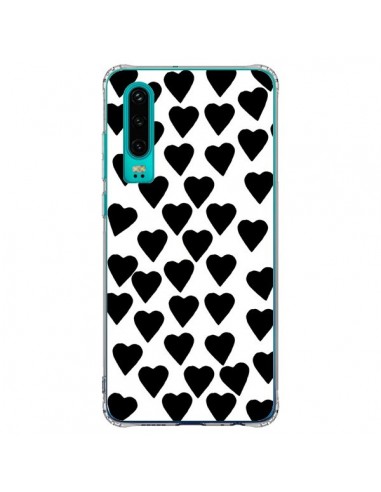 Coque Huawei P30 Coeur Noir - Project M