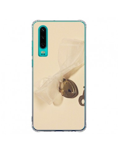 Coque Huawei P30 Key to my heart Clef Amour - Irene Sneddon