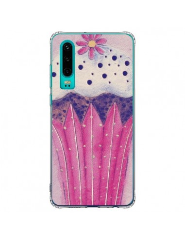 Coque Huawei P30 Cupcake Rose - Irene Sneddon