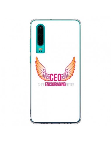 Coque Huawei P30 CEO Chief Encouraging Officer Rose - Shop Gasoline