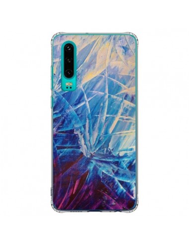 Coque Huawei P30 Fleurs Violettes françaises - Ebi Emporium