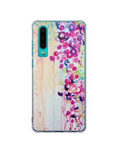 Coque Huawei P30 Fleurs Dance of Sakura - Ebi Emporium