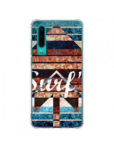 Coque Huawei P30 Surf's Up Ete Azteque - Ebi...