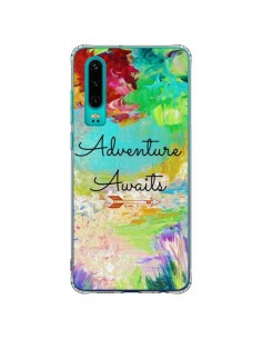 Coque Huawei P30 Adventure Awaits Fleurs - Ebi Emporium