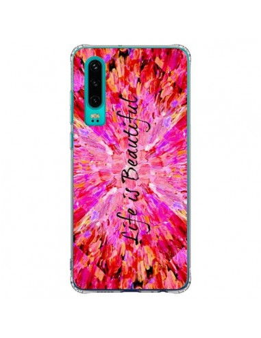 Coque Huawei P30 Life is Beautiful - Ebi Emporium