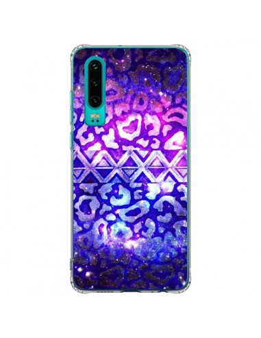 Coque Huawei P30 Tribal Leopard Galaxy - Ebi Emporium