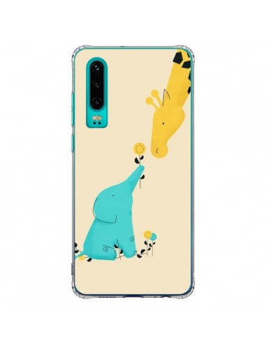 Coque Huawei P30 Elephant Bebe Girafe - Jay Fleck