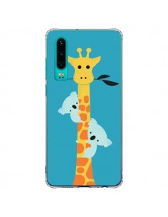 Coque Huawei P30 Koala Girafe Arbre - Jay Fleck