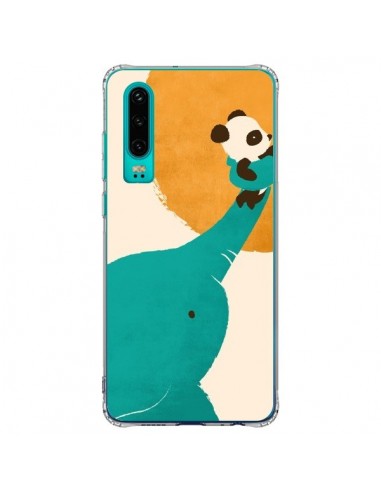 Coque Huawei P30 Elephant Help Panda - Jay Fleck