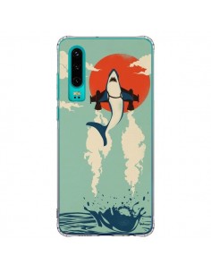 Coque Huawei P30 Requin Avion Volant - Jay Fleck