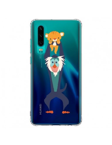 Coque Huawei P30 Futur Roi Lion King Rafiki Transparente - Jay Fleck